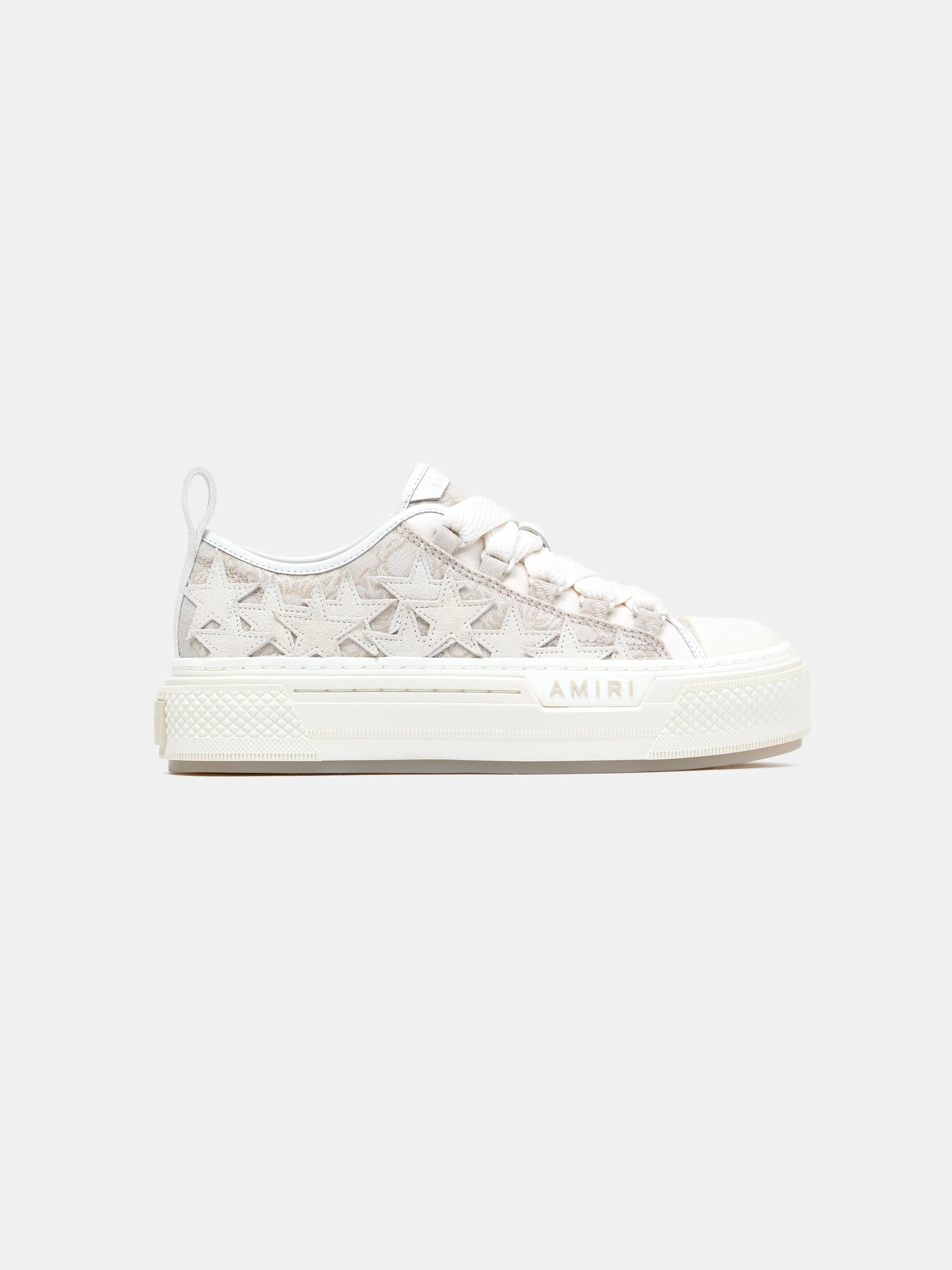 WOMEN - WOMEN'S MA QUAD STARS COURT LOW - Alabaster sold by AMIRI