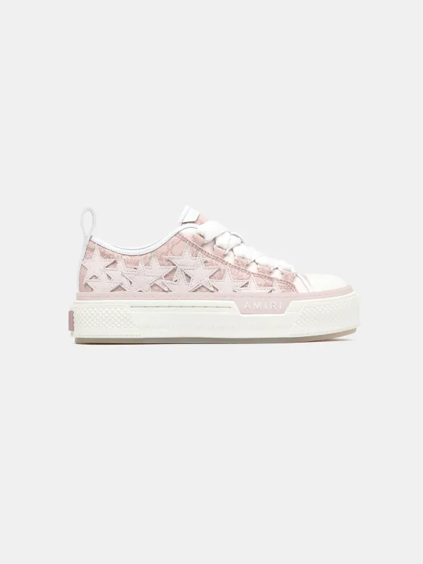 WOMEN - WOMEN'S MA QUAD STARS COURT LOW - Pink made by AMIRI