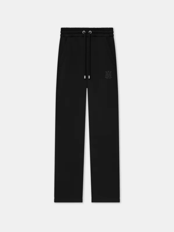 MA EMBROIDERED OVERSIZED SWEATPANT - BLACK sold by AMIRI