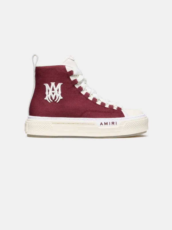 WOMEN - WOMEN'S MA COURT HI - WINE sold by AMIRI