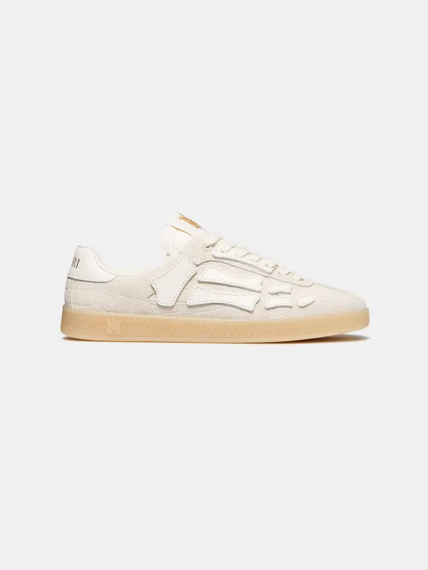 WOMEN - WOMEN'S CROC DEBOSSED PACIFIC BONES - ALABASTER made by AMIRI