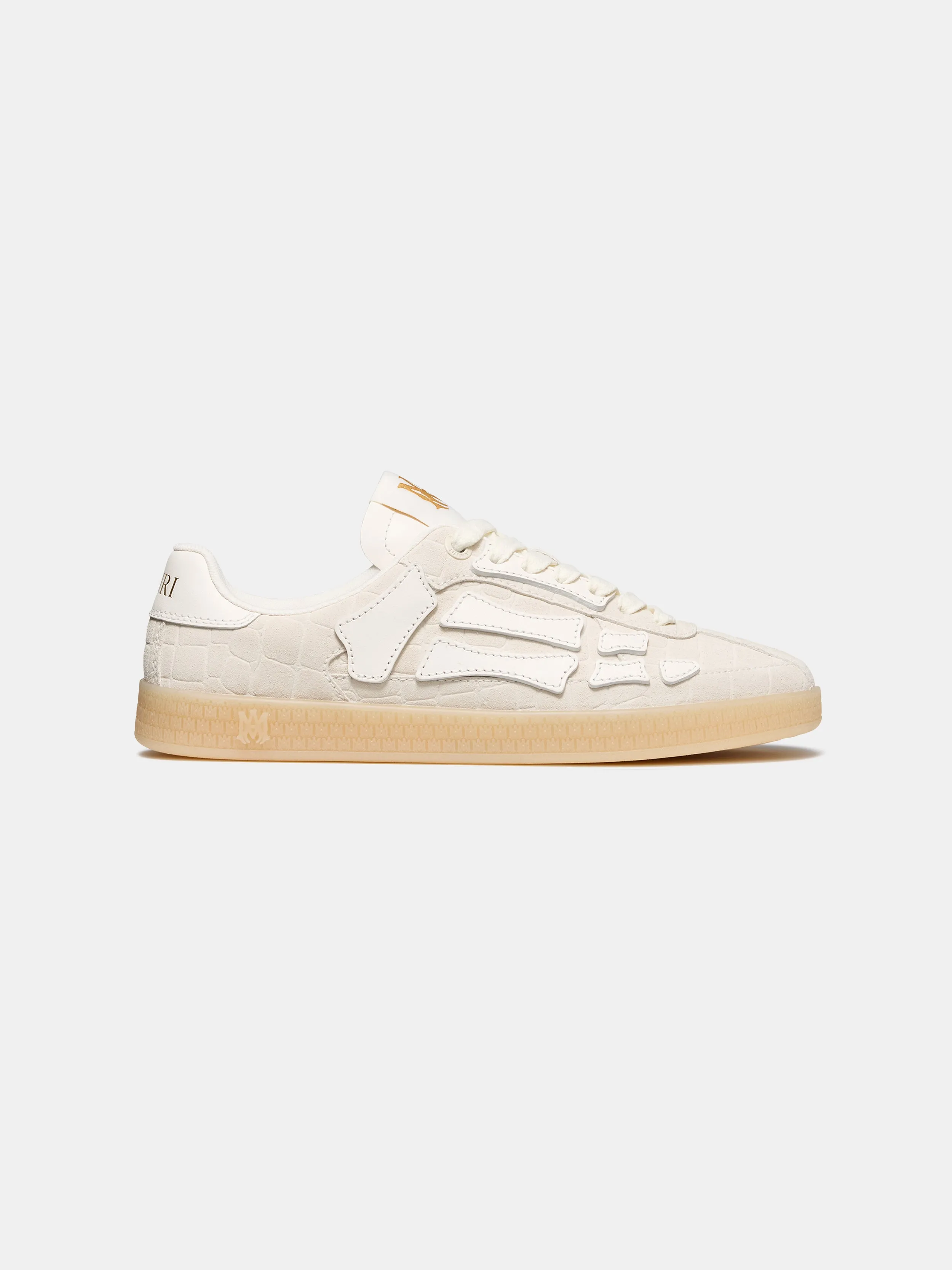 WOMEN - WOMEN'S CROC DEBOSSED PACIFIC BONES - ALABASTER sold by AMIRI