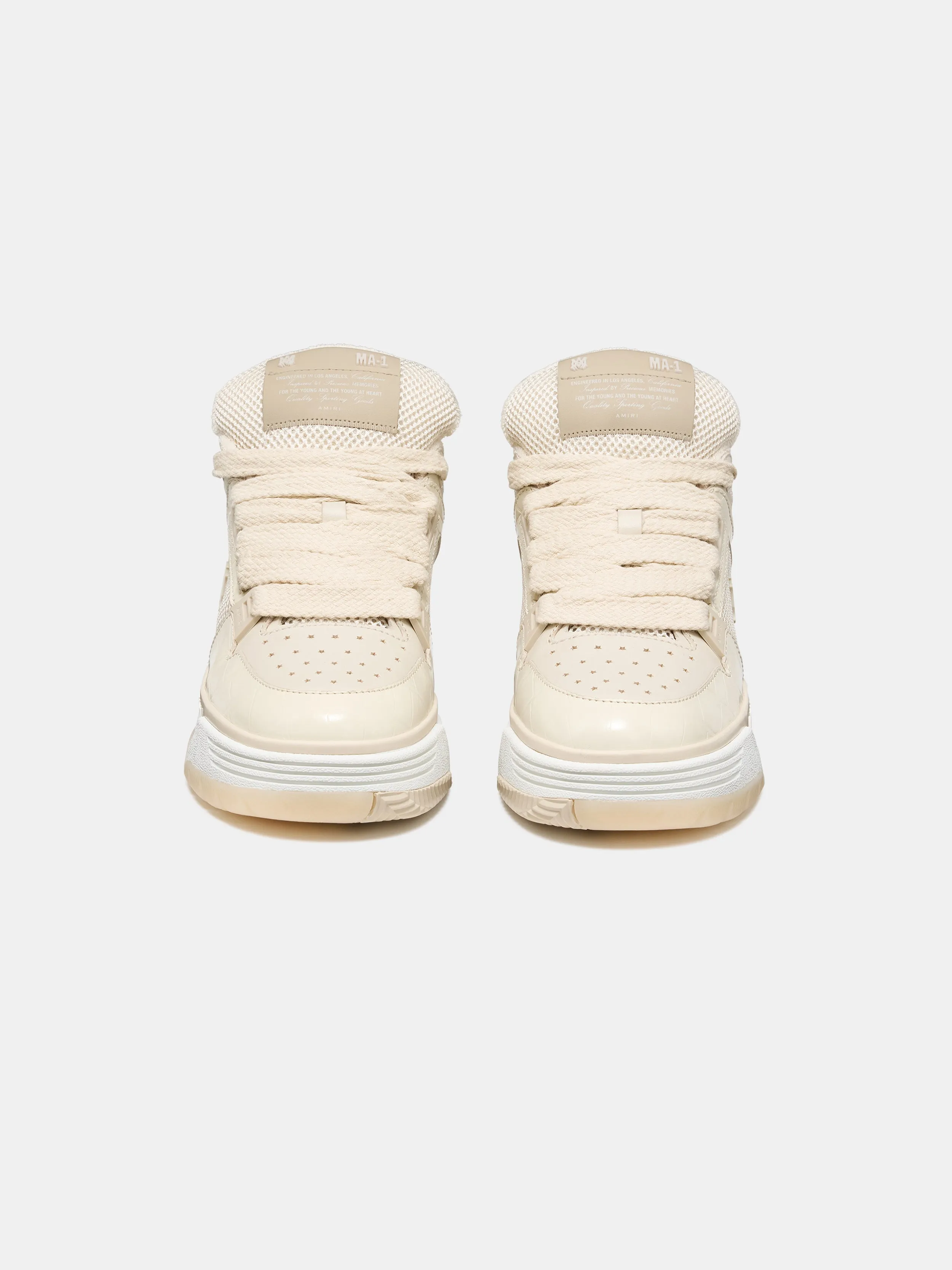 WOMEN - WOMEN'S CROC DEBOSSED MA-1 - ALABASTER sold by AMIRI product image thumbnail 3