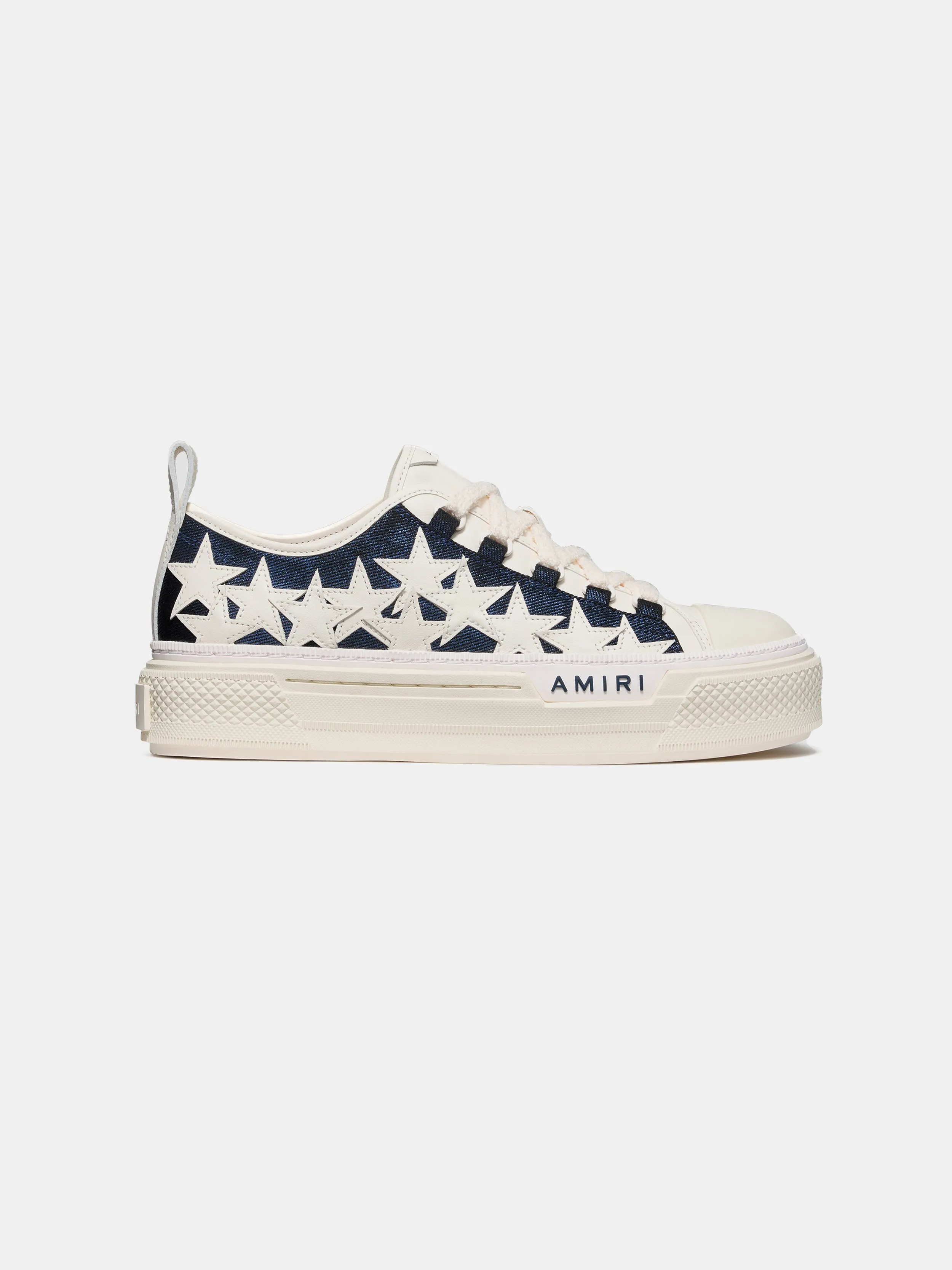 WOMEN - WOMEN'S DENIM STARS COURT LOW - WET SHIMMER sold by AMIRI