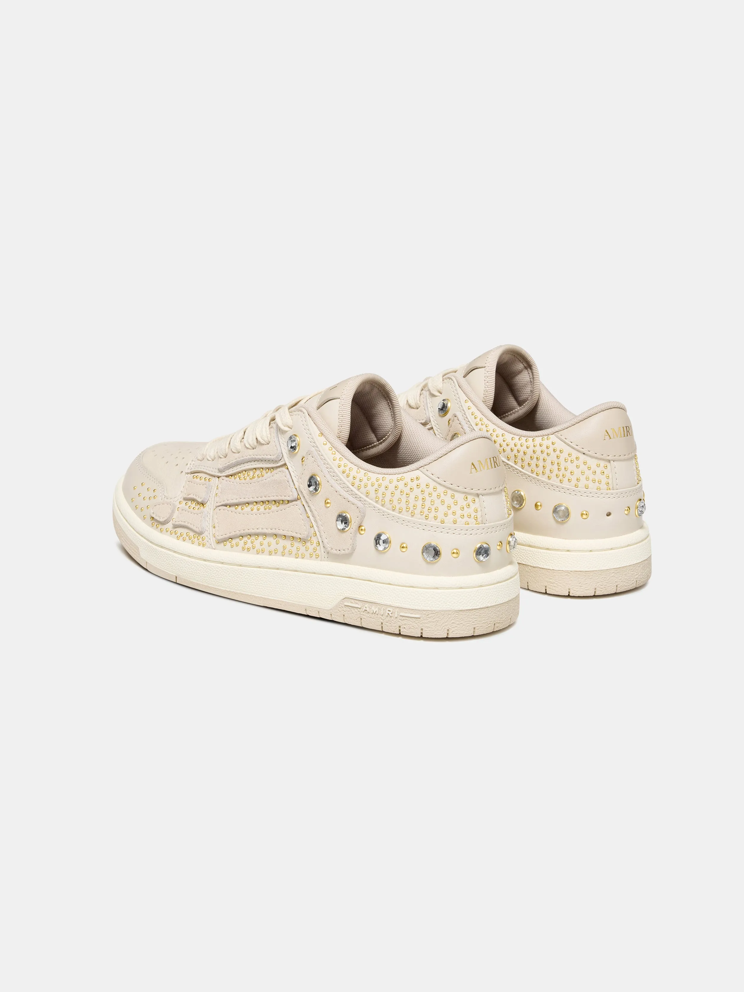 WOMEN - WOMEN'S CRYSTAL STUDDED SKEL TOP LOW - ALABASTER sold by AMIRI product image thumbnail 4