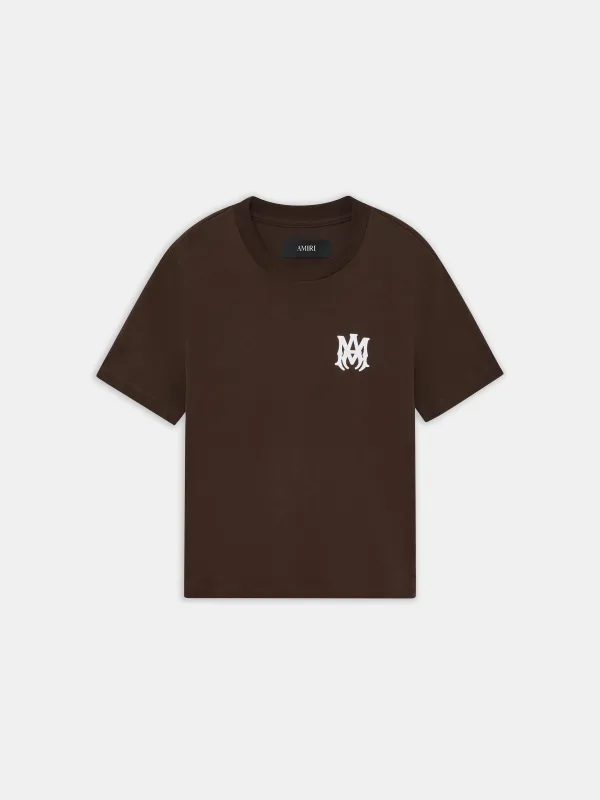 WOMEN - WOMEN'S MA CORE LOGO TEE - BROWN sold by AMIRI