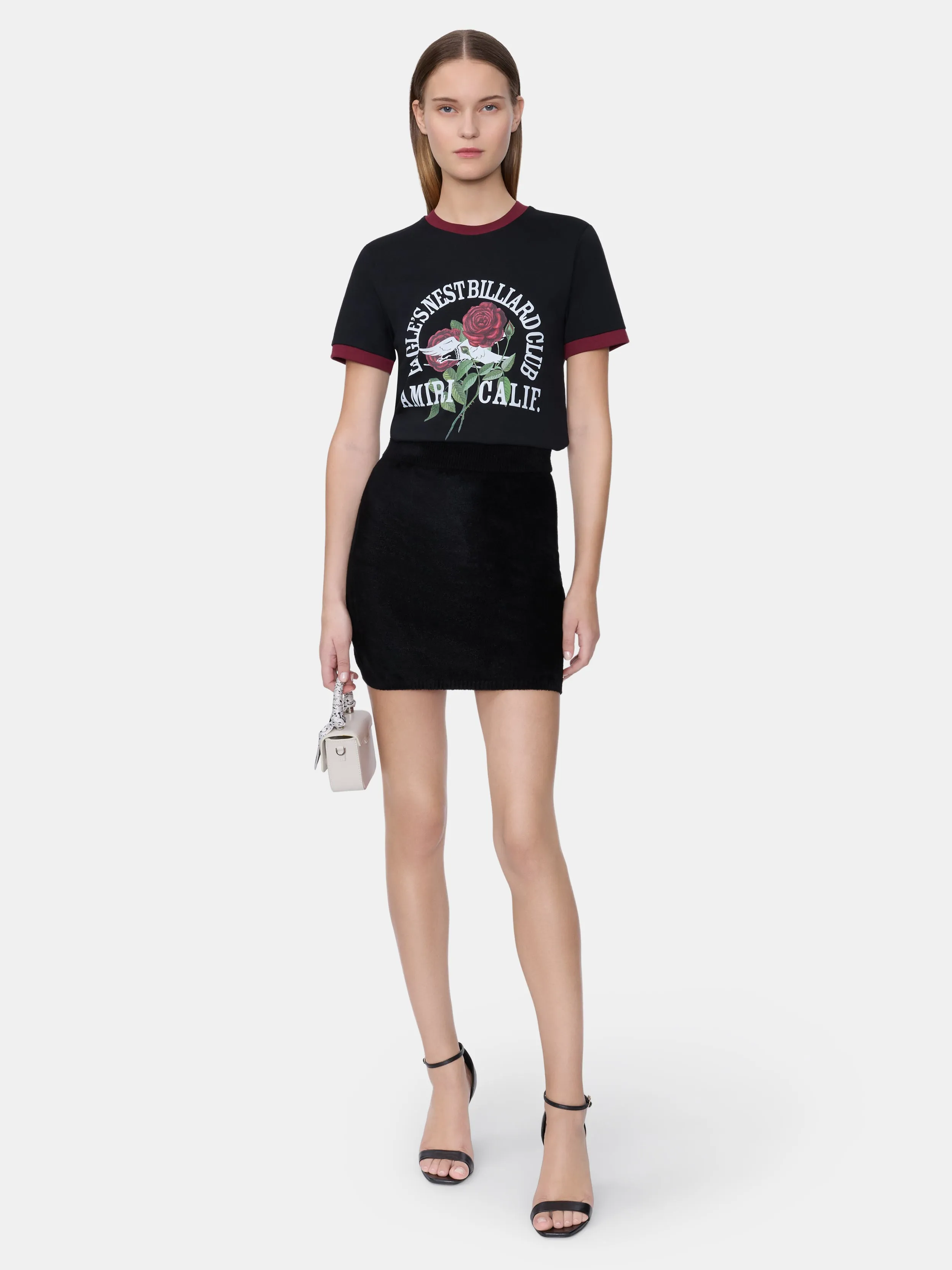 WOMEN - WOMEN'S EAGLE RINGER TEE - BLACK sold by AMIRI product image thumbnail 2