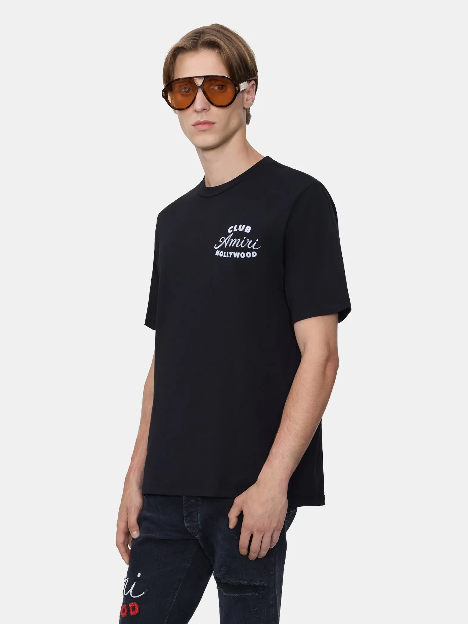 CLUB AMIRI TEE - BLACK sold by AMIRI product image thumbnail 3