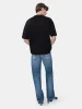 CLUB AMIRI OVERSIZED TEE - BLACK sold by AMIRI