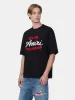 CLUB AMIRI OVERSIZED TEE - BLACK sold by AMIRI