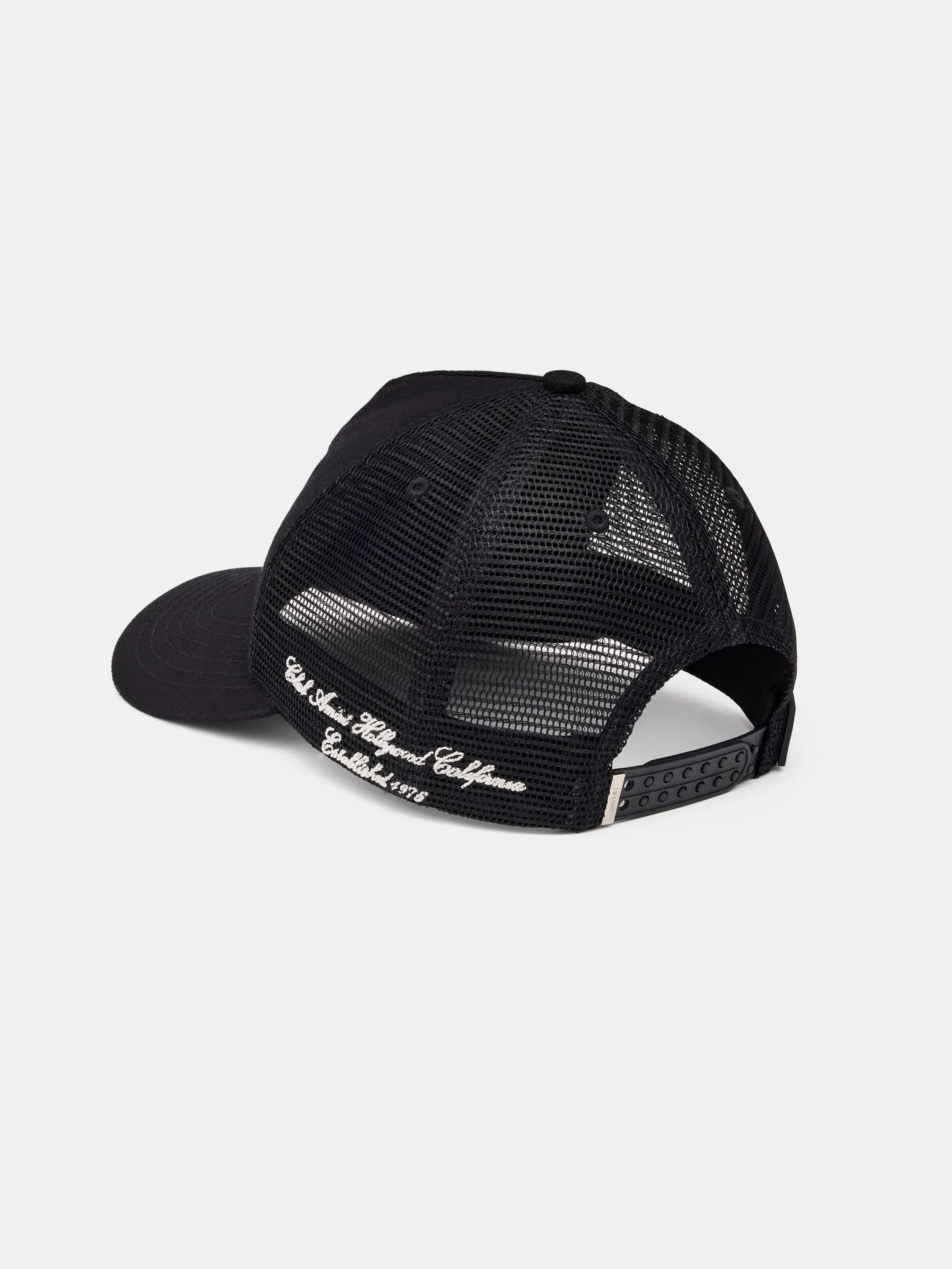 MA CREST TRUCKER HAT - BLACK sold by AMIRI product image thumbnail 3