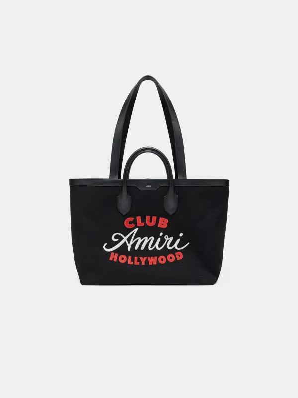 CLUB AMIRI TOTE - BLACK sold by AMIRI