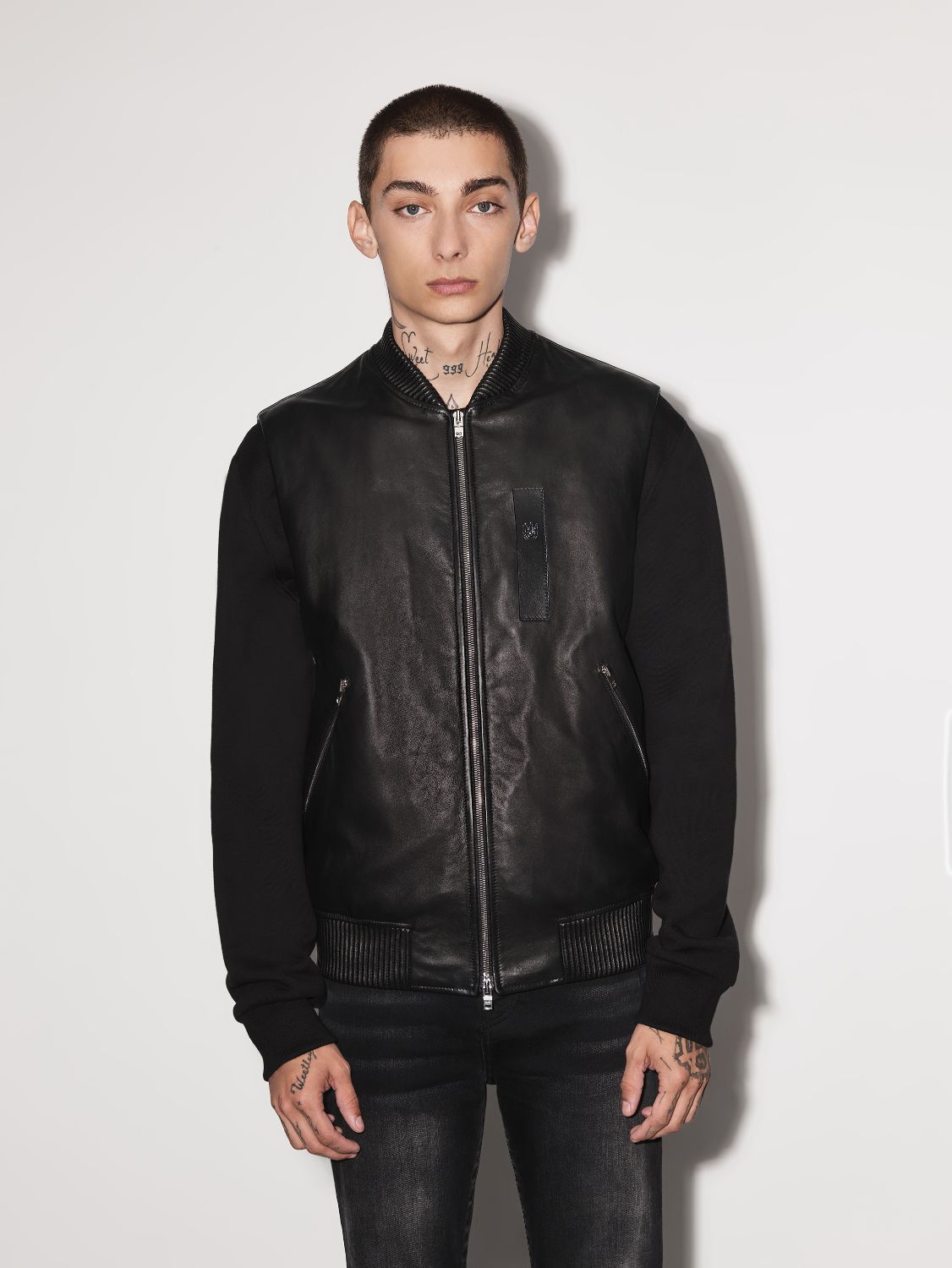 LEATHER VEST - BLACK sold by AMIRI product image thumbnail 3