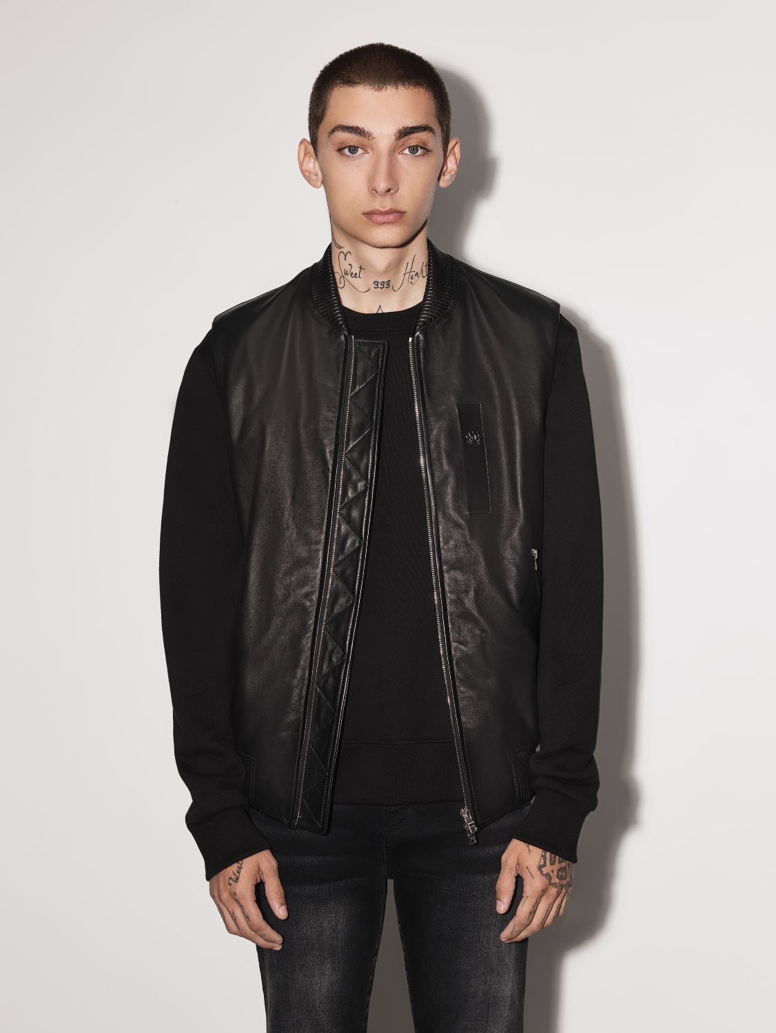 LEATHER VEST - BLACK sold by AMIRI product image thumbnail 4