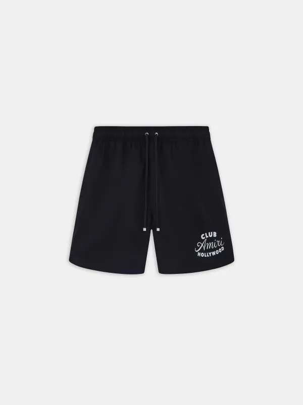 CLUB AMIRI SWIM TRUNK - BLACK sold by AMIRI