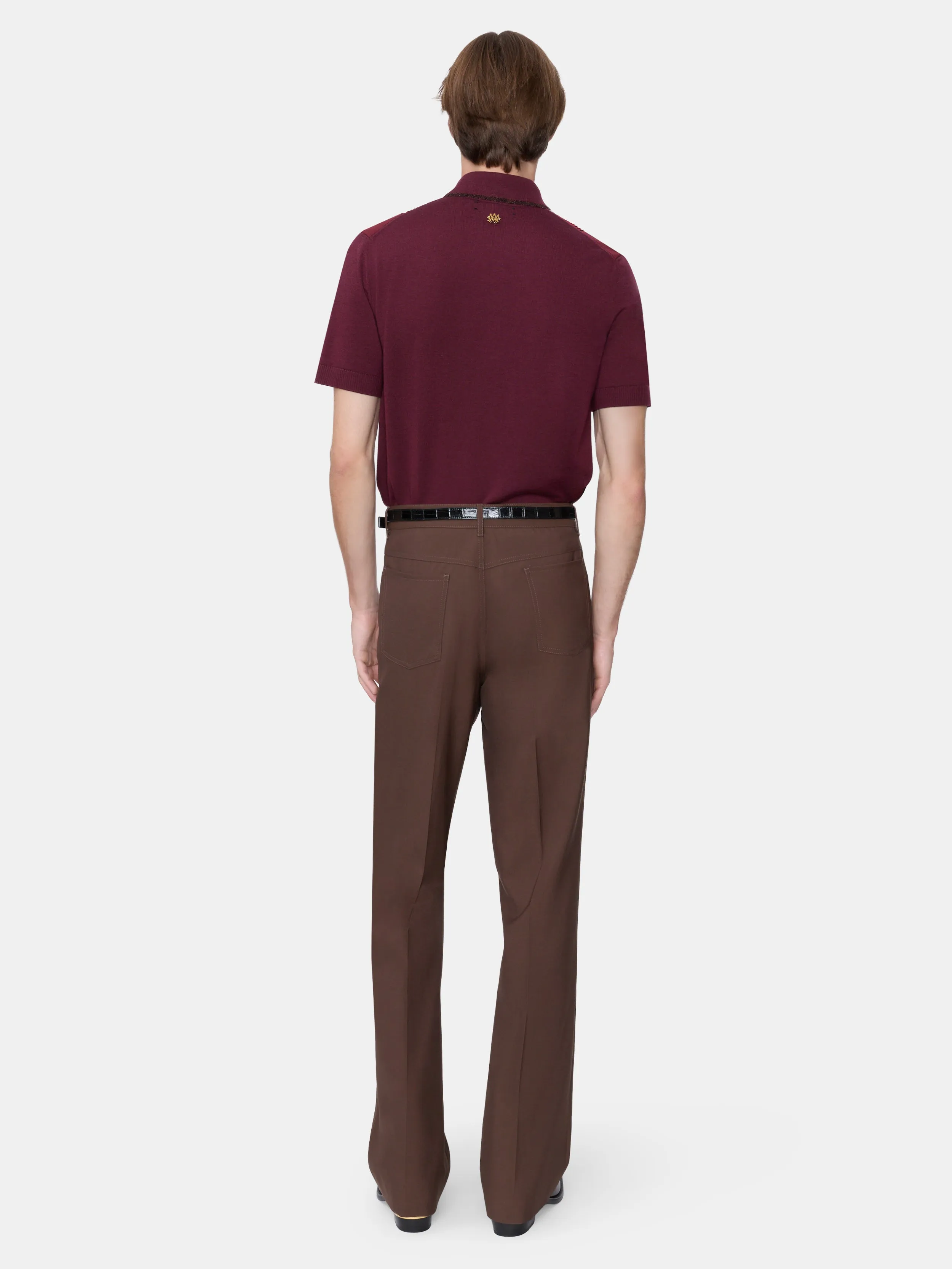 EMBELLISHED STRIPED SHIRT - RED sold by AMIRI product image thumbnail 4