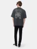 CURSIVE AMIRI CRYSTAL JEAN - BLACK sold by AMIRI