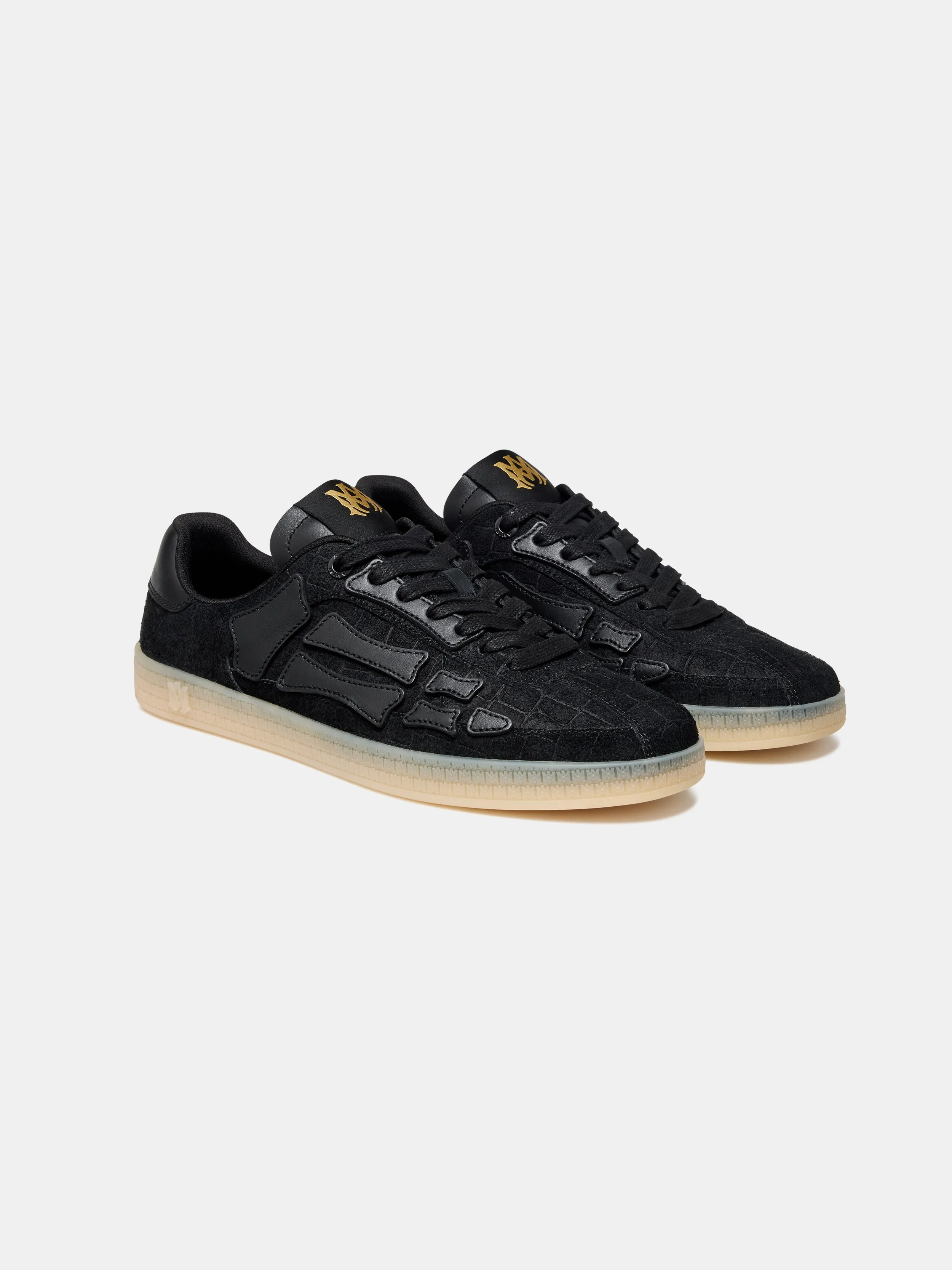 CROC DEBOSSED PACIFIC BONES - BLACK sold by AMIRI product image thumbnail 2