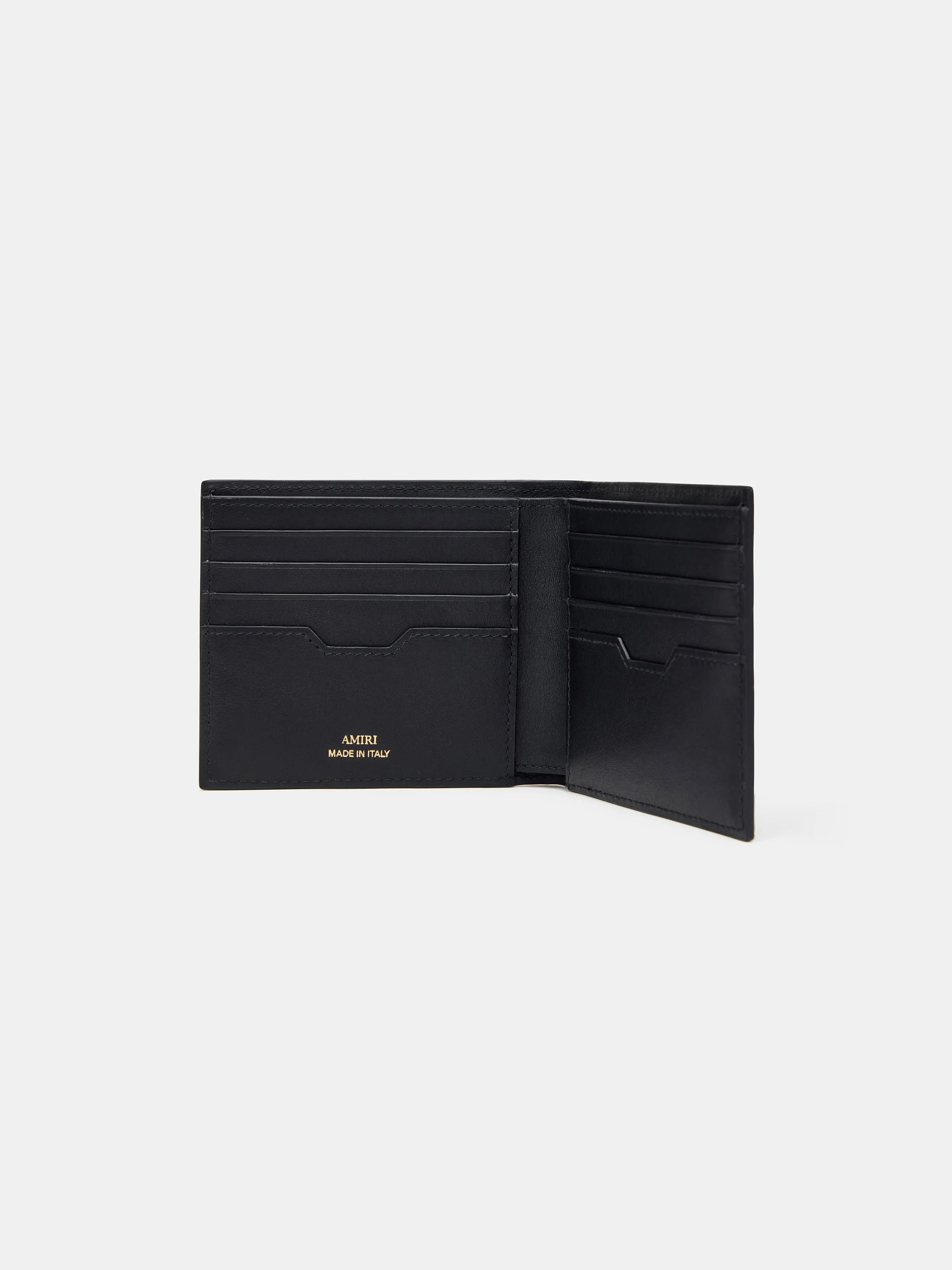 CROC EMBOSSED BIFOLD - BLACK sold by AMIRI product image thumbnail 3