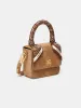 WOMEN - WOMEN'S SUEDE MICRO MA BAG - DARK BROWN sold by AMIRI