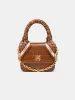 WOMEN - WOMEN'S CROC EMOSSED MICRO MA BAG - MALT sold by AMIRI