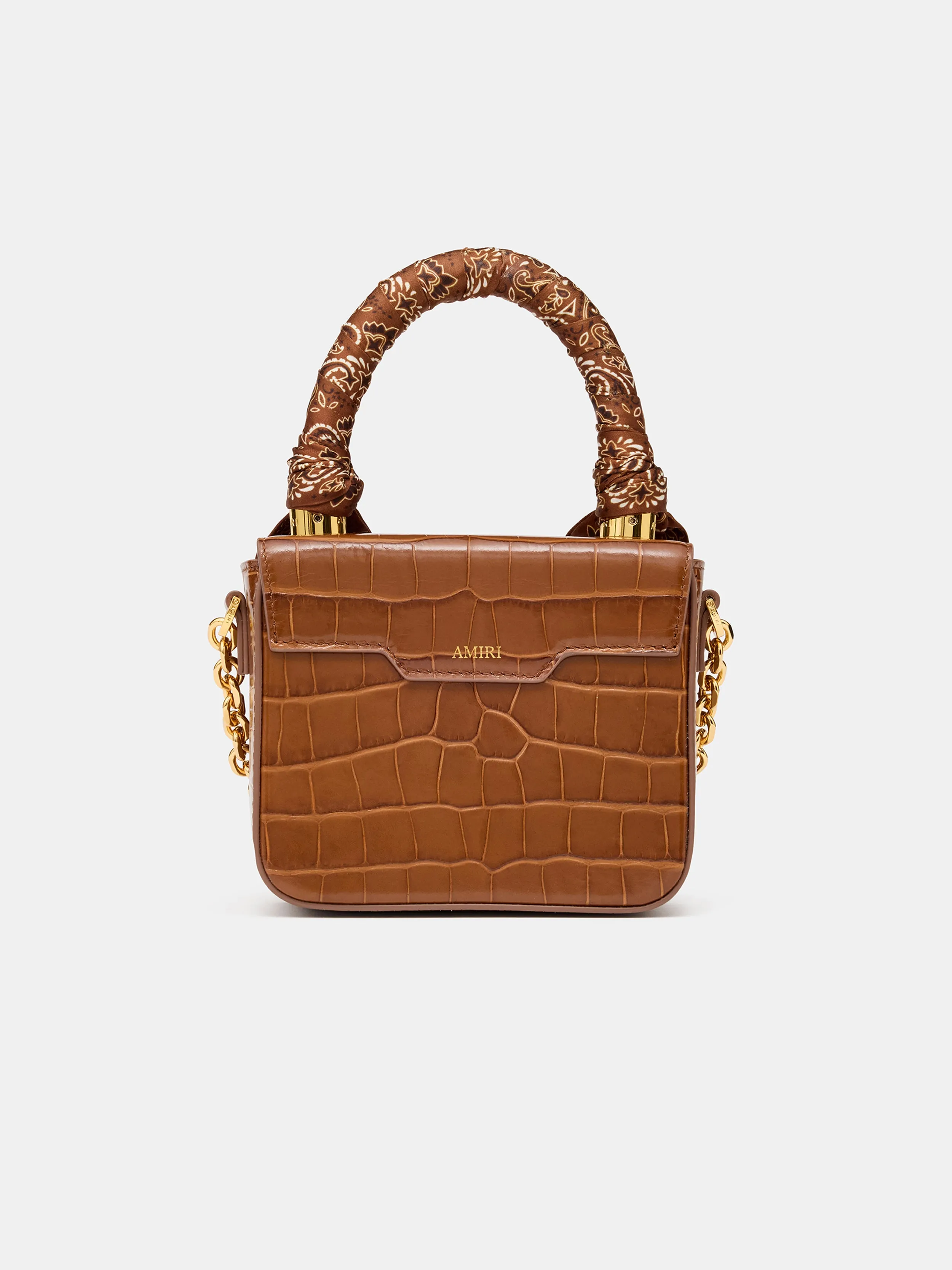 WOMEN - WOMEN'S CROC EMOSSED MICRO MA BAG - MALT sold by AMIRI product image thumbnail 2