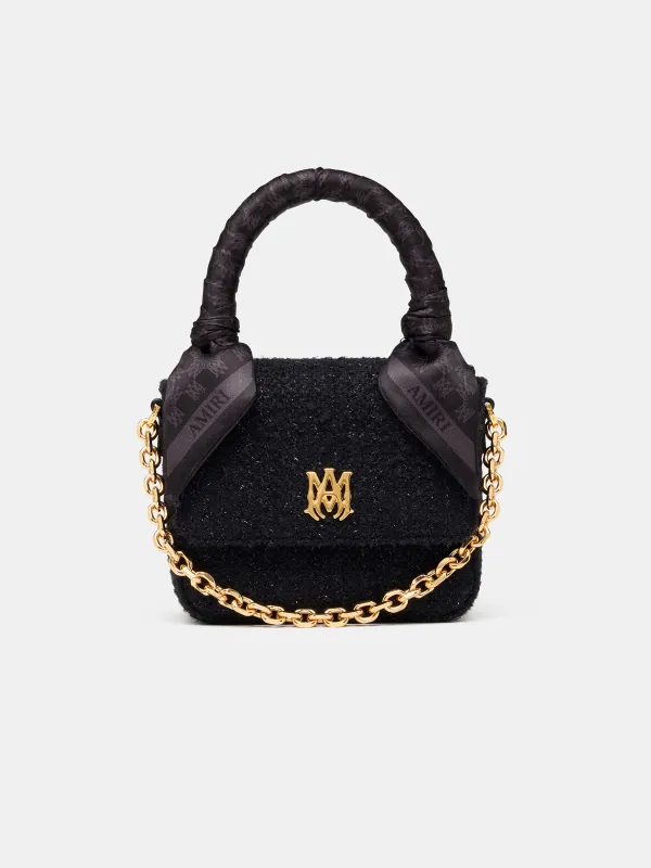 WOMEN - WOMEN'S BOUCLE MICRO MA BAG - BLACK sold by AMIRI