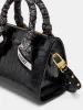 WOMEN - WOMEN'S CROC MICRO TRIANGLE BAG - BLACK sold by AMIRI