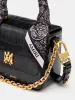 WOMEN - WOMEN'S CROC EMBOSSED MICRO MA BAG - BLACK sold by AMIRI
