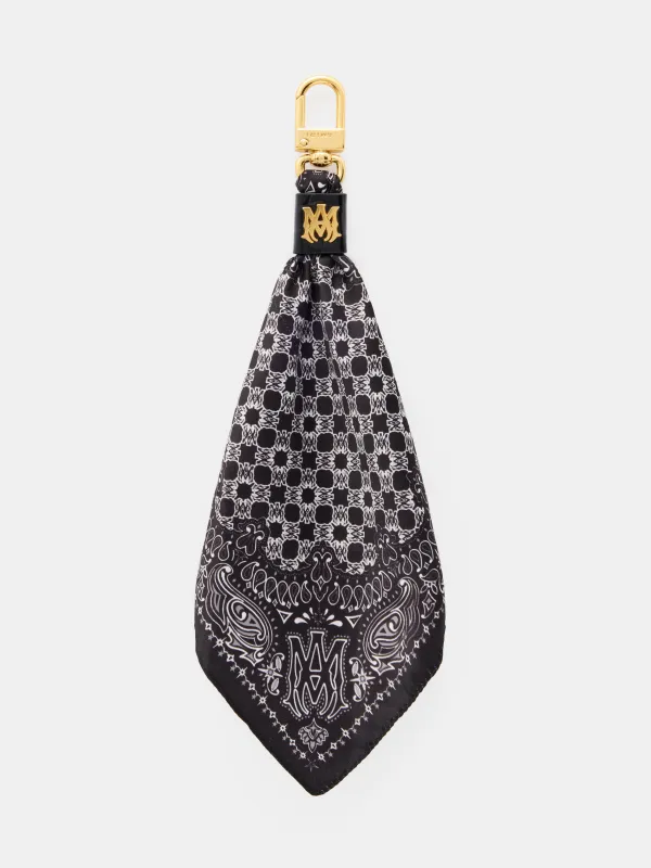 MA BANDANA KEYCHAIN - BLACK sold by AMIRI