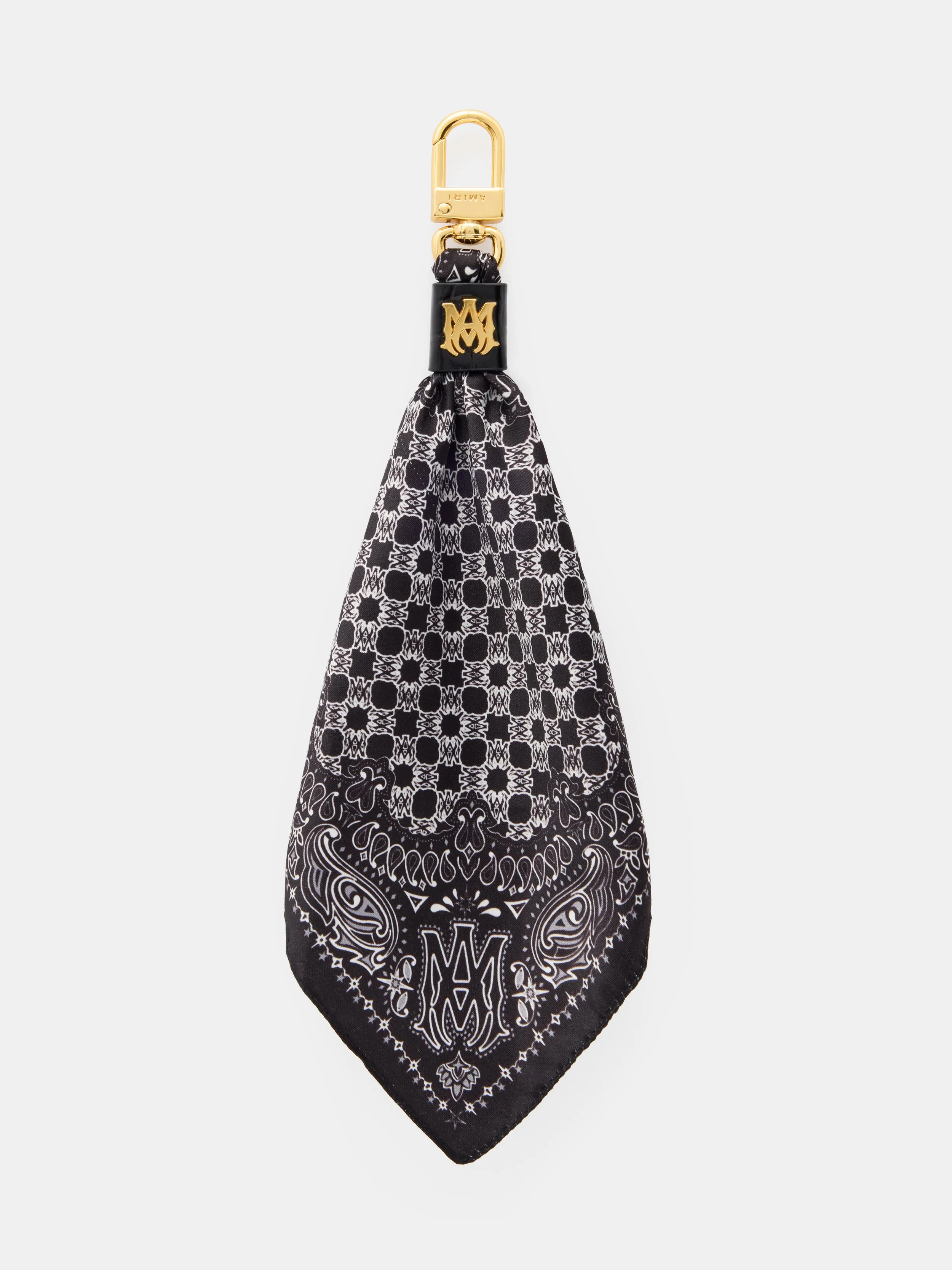 MA BANDANA KEYCHAIN - BLACK sold by AMIRI