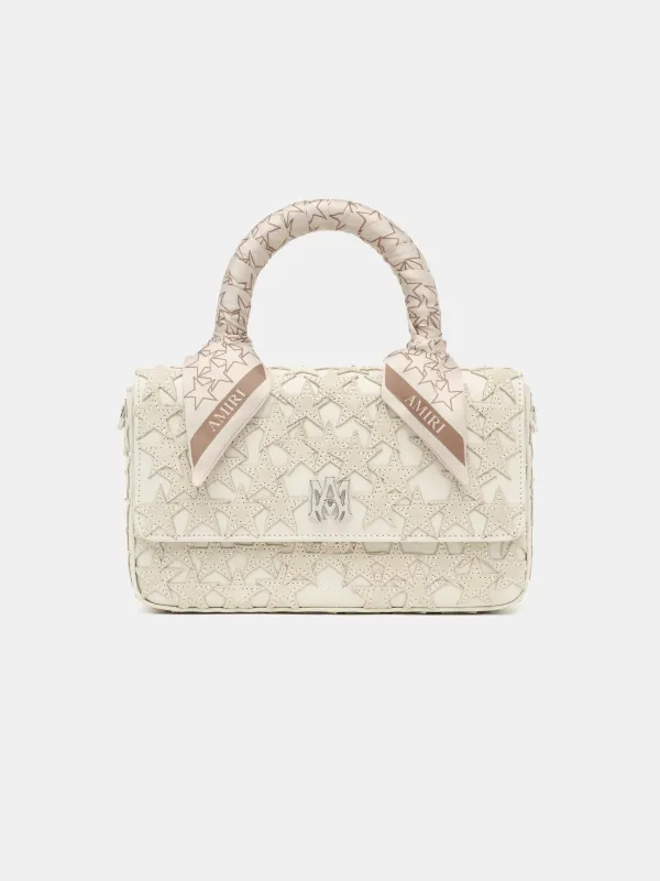 WOMEN - WOMEN'S- STARS LONG MA BAG - ALABASTER sold by AMIRI