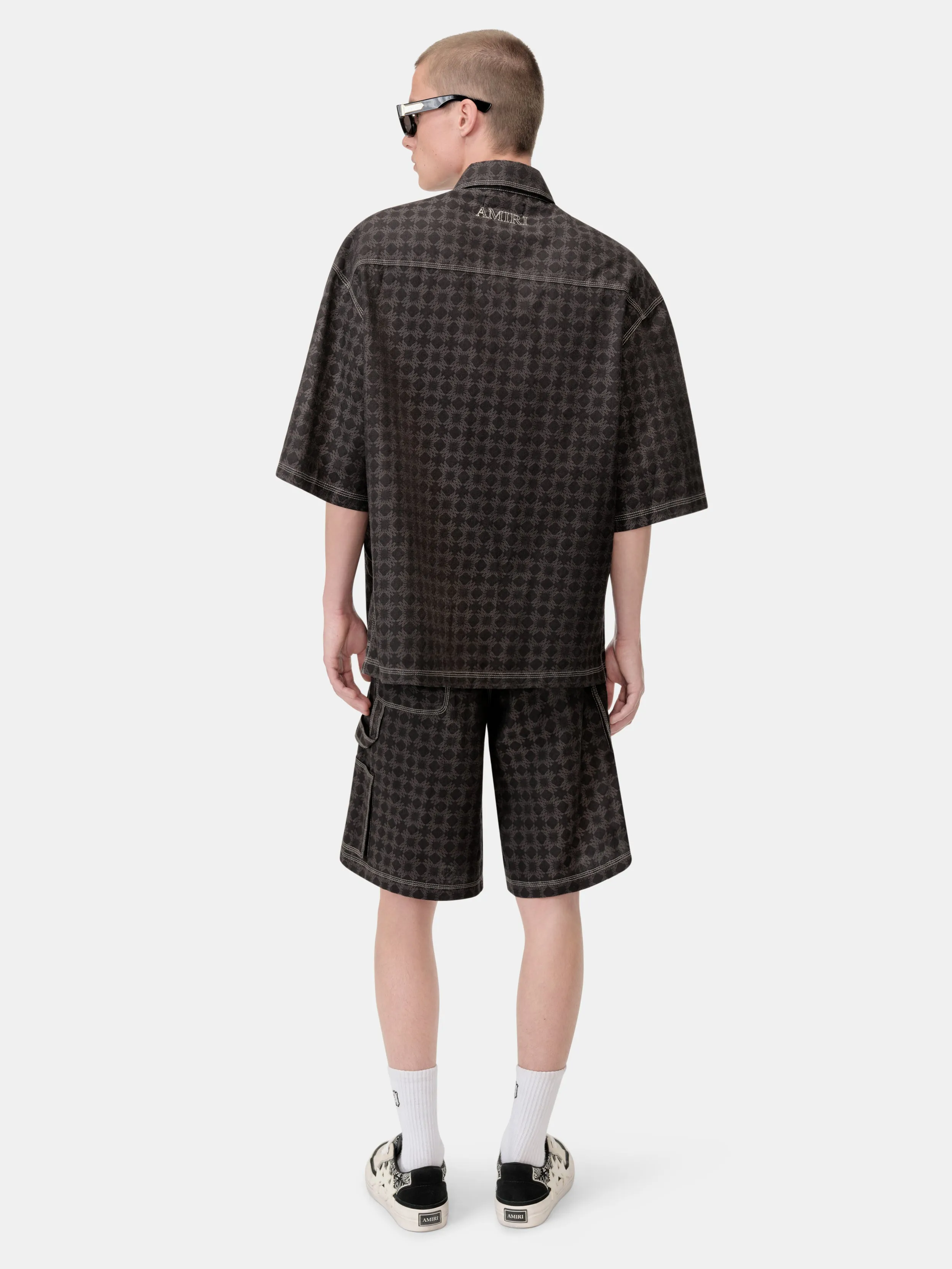 MA QUAD WORK SHIRT - Black sold by AMIRI product image thumbnail 3