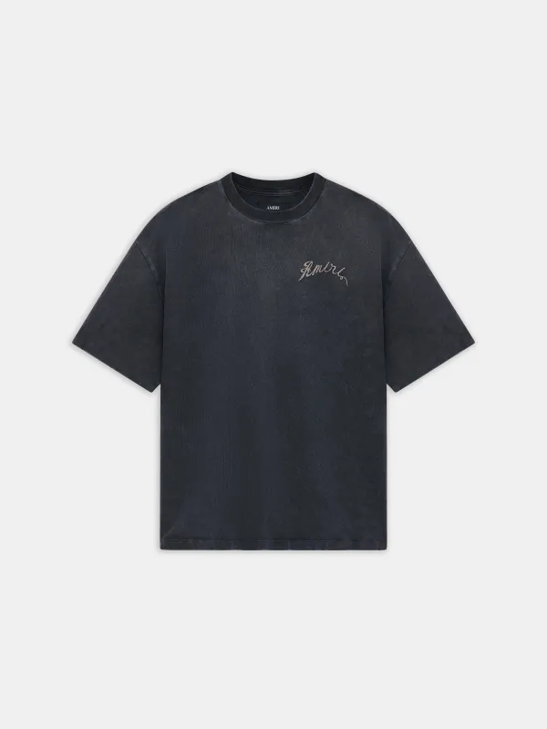 AMIRI DRAGON OVERSIZED TEE - BLACK sold by AMIRI