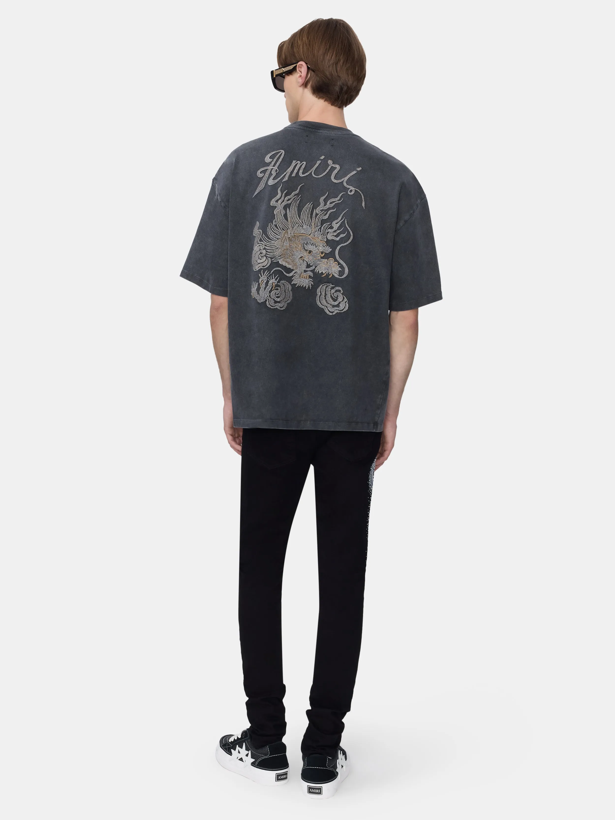 AMIRI DRAGON OVERSIZED TEE - BLACK sold by AMIRI product image thumbnail 4