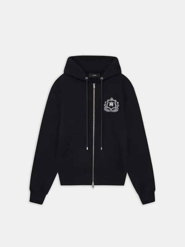 トップス AMIRI 25SS MA QUAD CRYSTAL ZIP HOODIE MA QUAD CRYSTAL ZIP HOODIE - Black | AMIRI