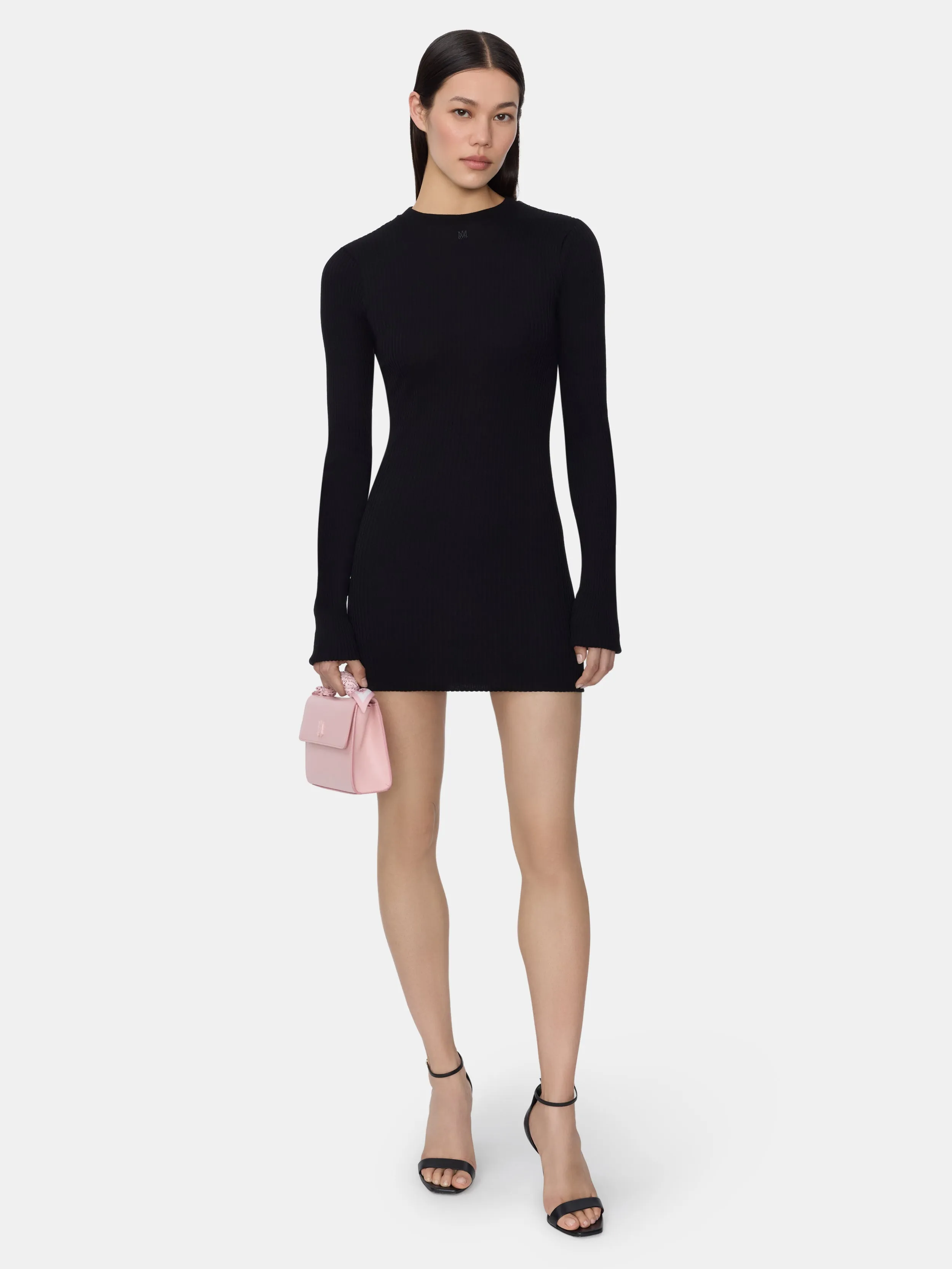 WOMEN - WOMEN'S MA LONG SLEEVE MINI DRESS - BLACK sold by AMIRI product image thumbnail 2