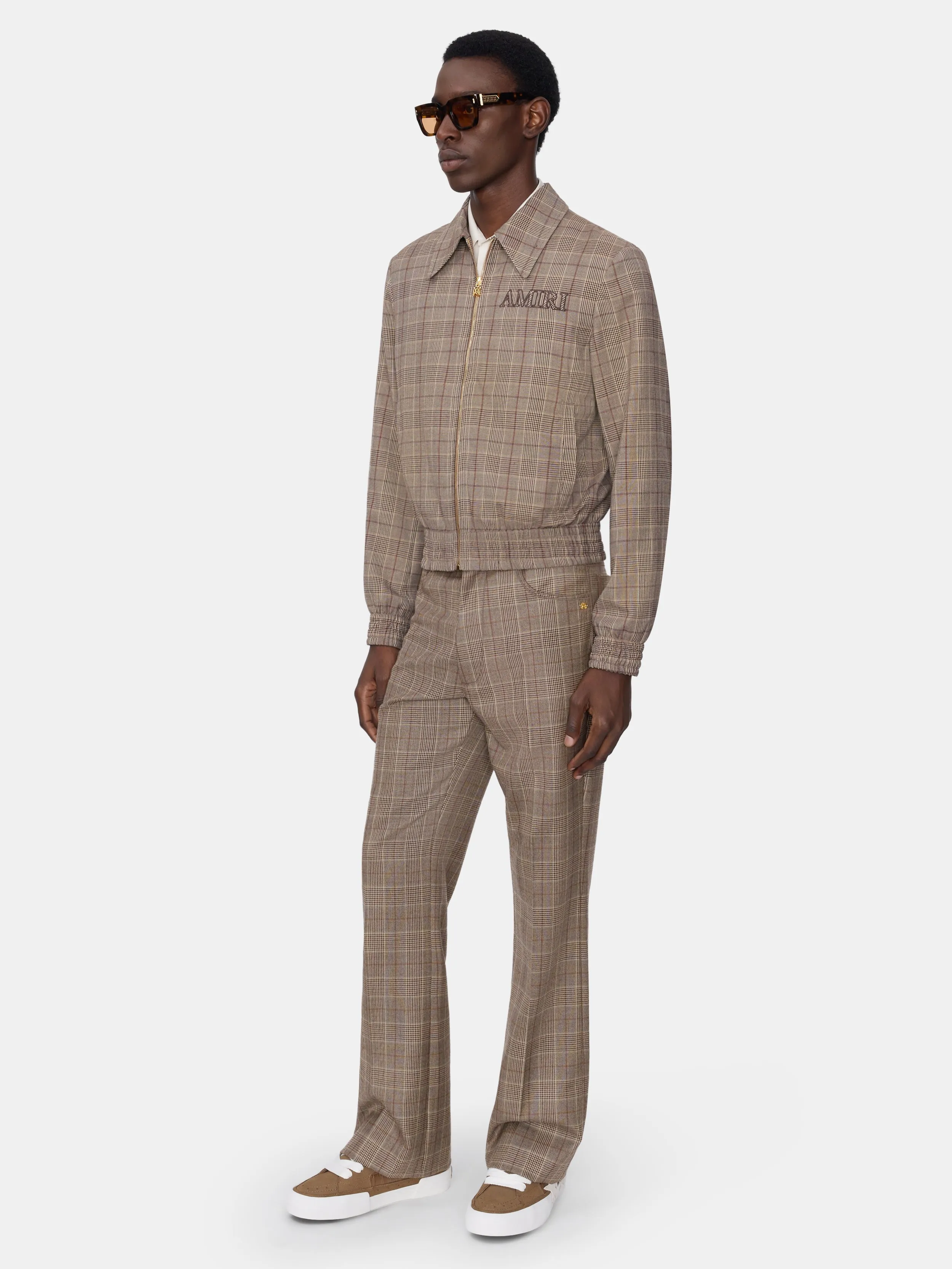 CHECK BOOT CUT PANT - MALT sold by AMIRI product image thumbnail 3