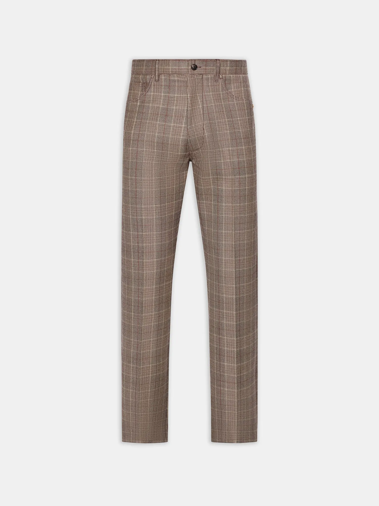 CHECK BOOT CUT PANT - MALT sold by AMIRI