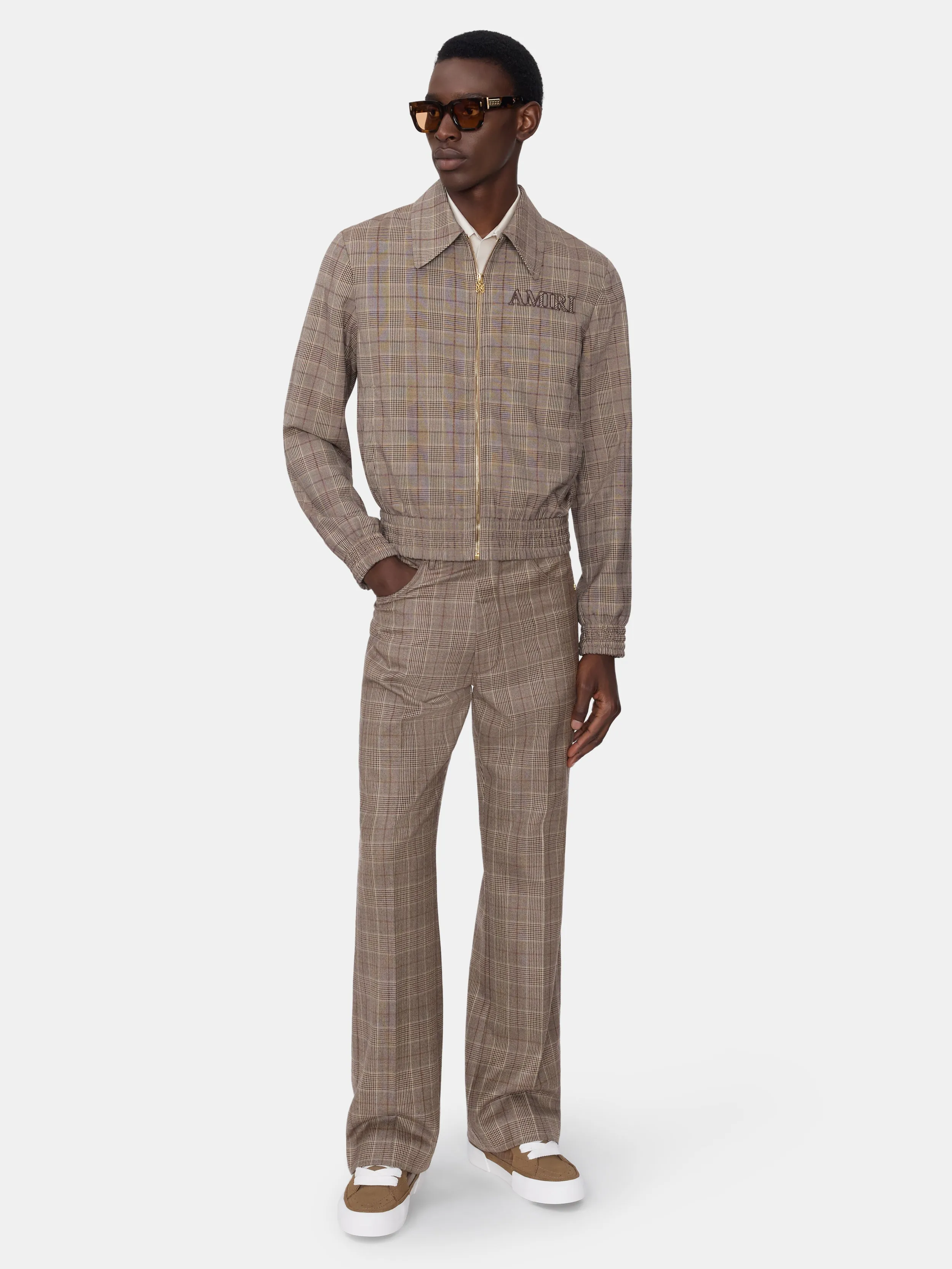 CHECK BOOT CUT PANT - MALT sold by AMIRI product image thumbnail 2