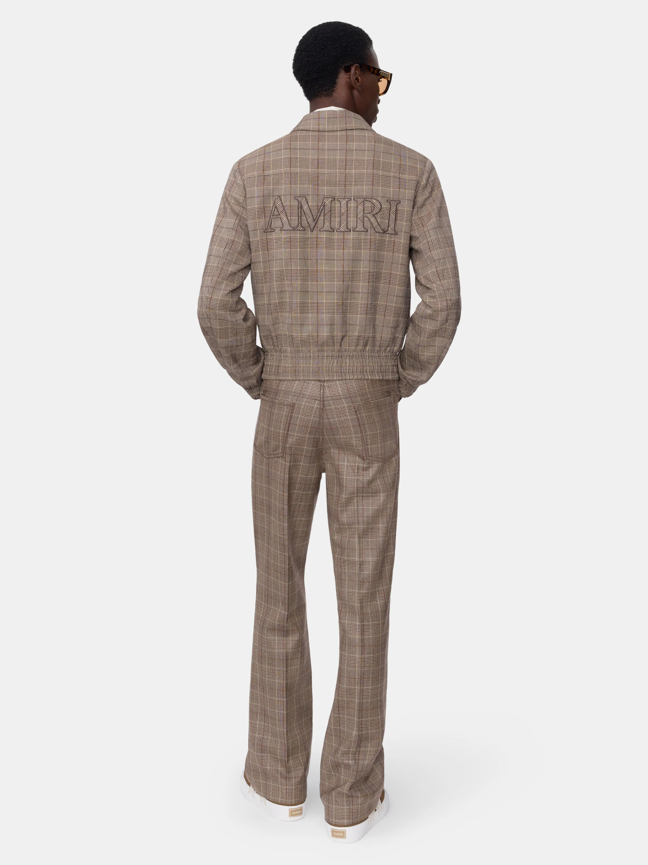 CHECK BOOT CUT PANT - MALT sold by AMIRI product image thumbnail 4