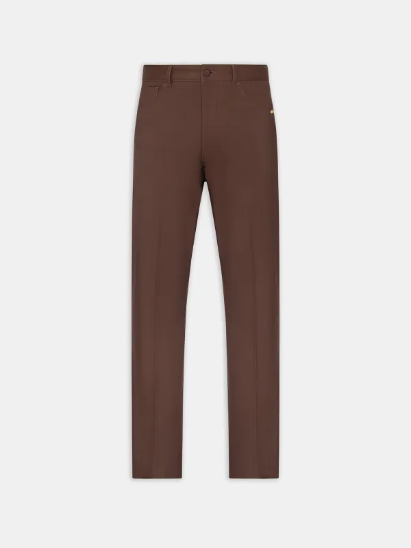 BOOT CUT PANT - DARK BROWN sold by AMIRI