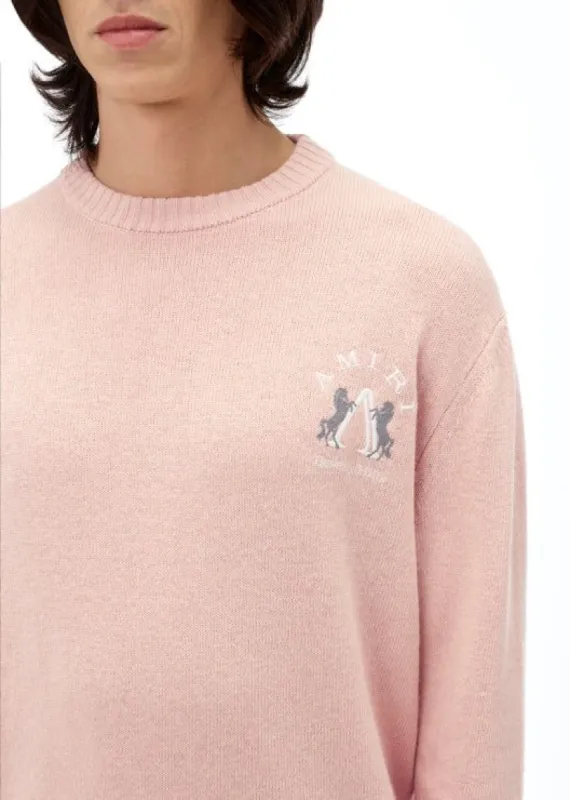 Beverly Hills AMIRI Sweater - Peach sold by AMIRI