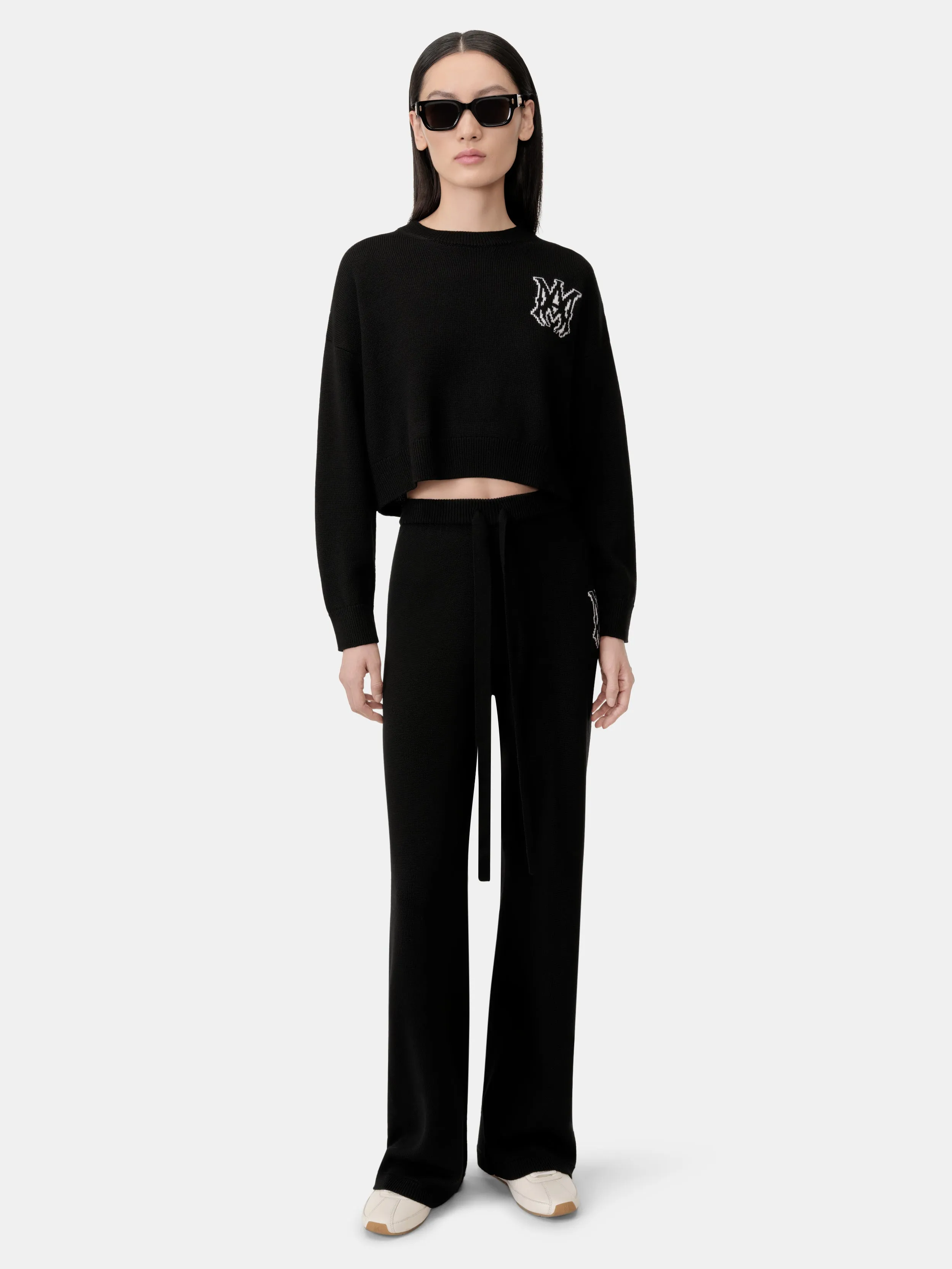 WOMEN - WOMEN'S WOMEN'S MA CREW - BLACK sold by AMIRI product image thumbnail 3