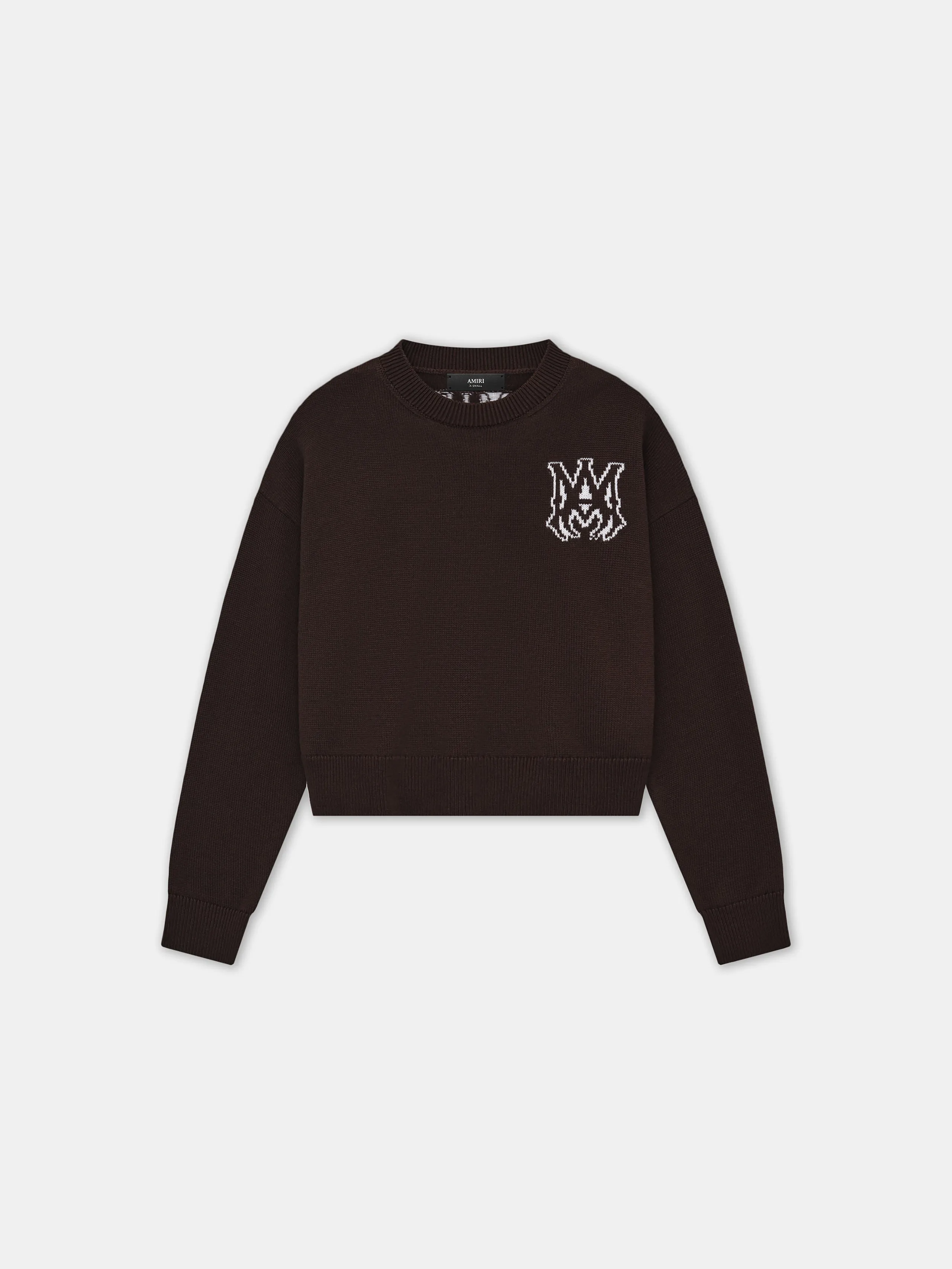 WOMEN - WOMEN'S MA CREW - CHOCOLATE sold by AMIRI