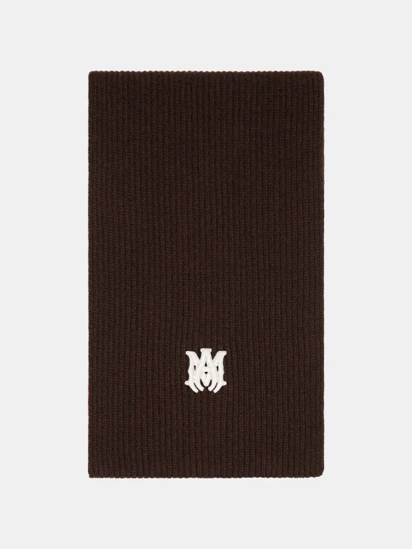 MA SCARF - Dark Brown made by AMIRI