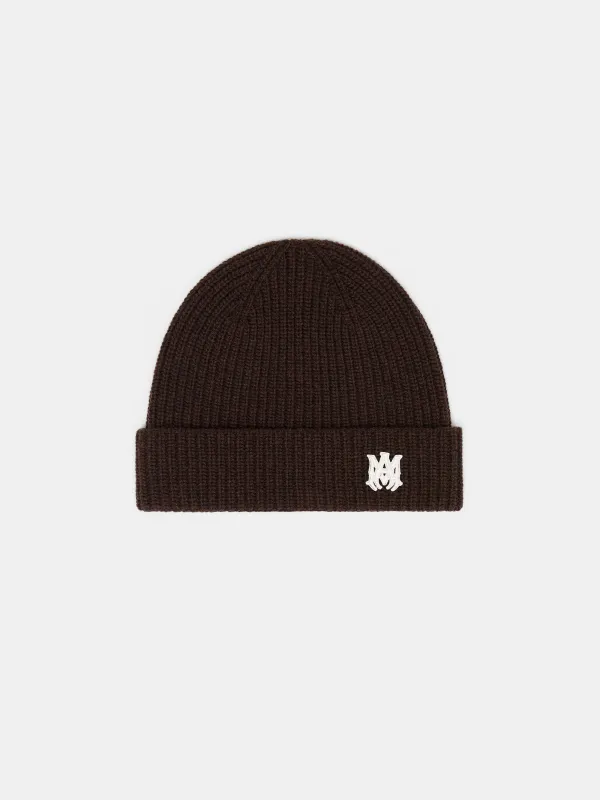 WOMEN - WOMEN'S MA BEANIE - Dark Brown made by AMIRI