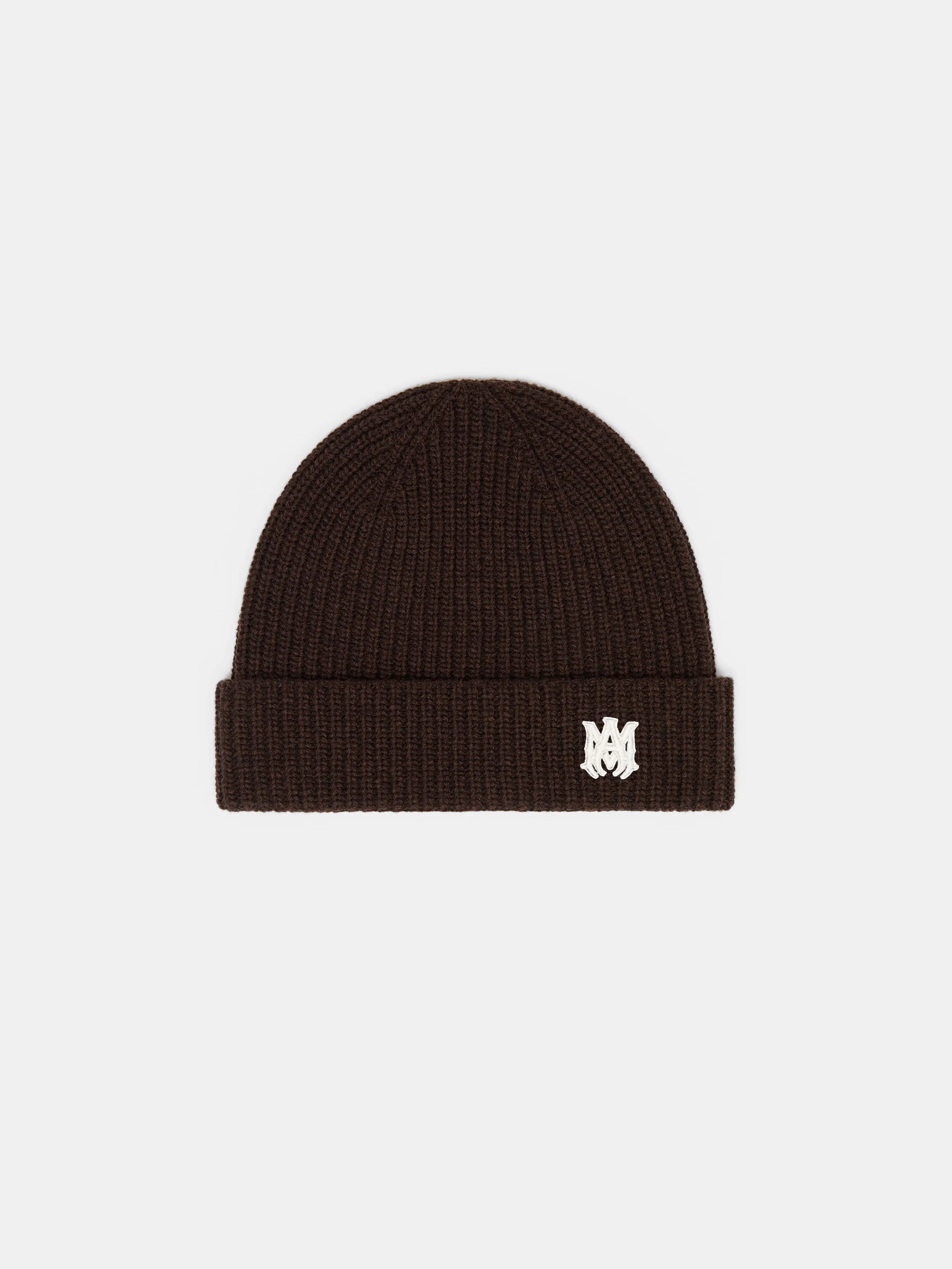 WOMEN - WOMEN'S MA BEANIE - Dark Brown sold by AMIRI