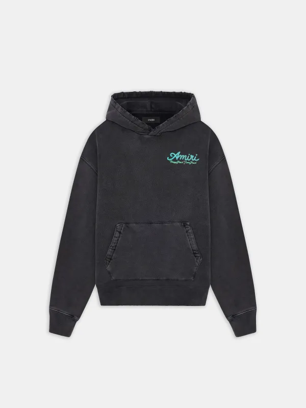 AMIRI NEON LIGHTS HOODIE - BLACK made by AMIRI