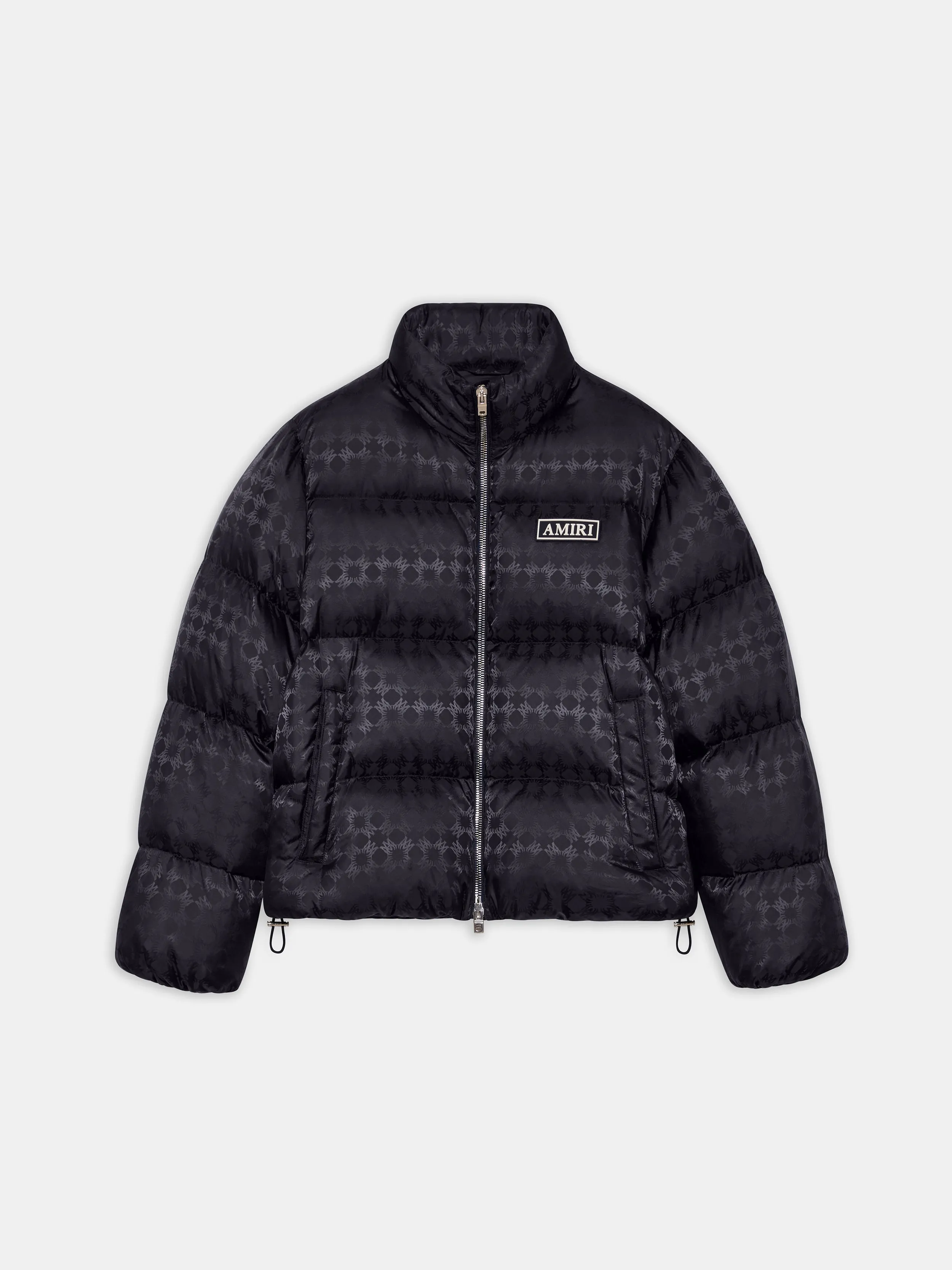 MA QUAD JACQUARD DOWN JACKET - Black sold by AMIRI